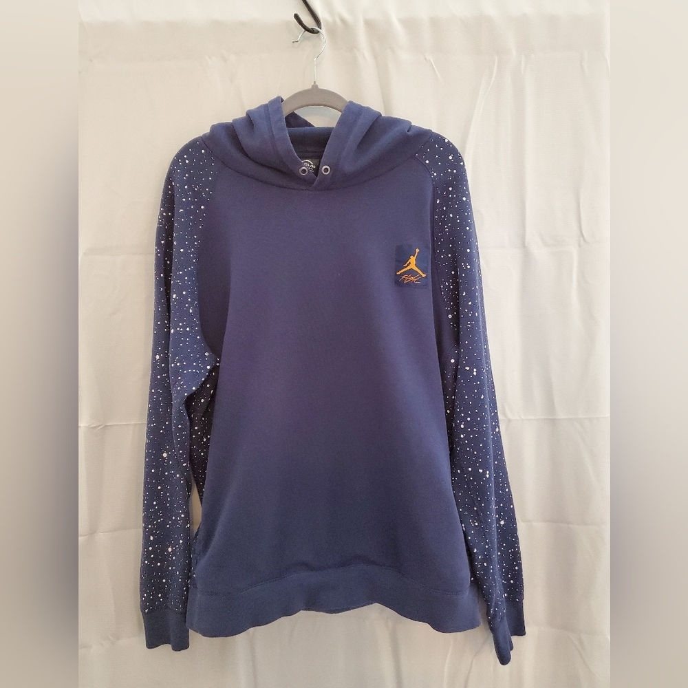 NIKE Jordan Flight Navy Hoodie Size XXL